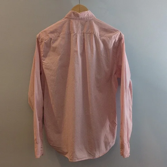 J. Crew Men's Medium Slim Untucked Stretch Long Sleeve Button Down Style #AM367J - Picture 4 of 16